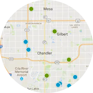 Interactive Map Search