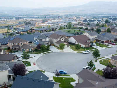 Heathermoor neighborhood homes at Traverse Mountain