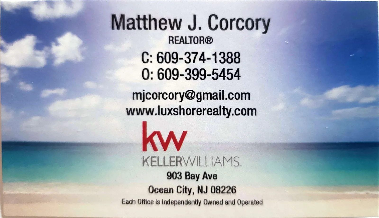 Keller Williams Jersey Shore, Chris Pustizzi realtor