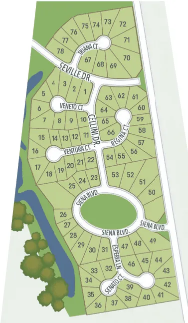 Siena Park Grande Dunes Map