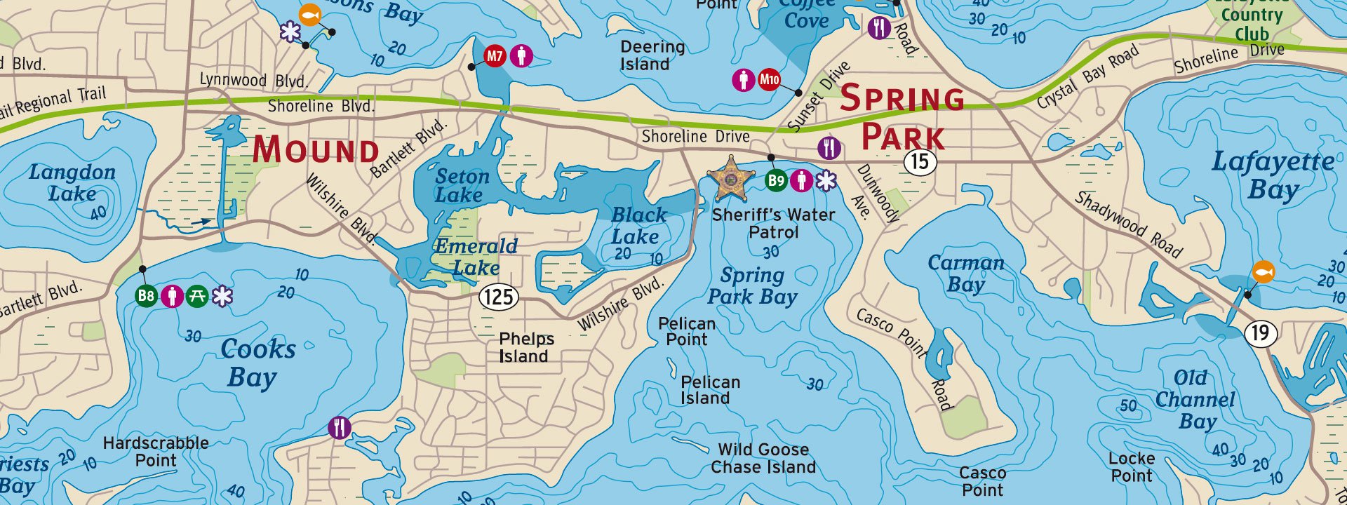 Lake Minnetonka Bays Map Black Lake | Lake Minnetonka Real Estate | Dan Gustafson