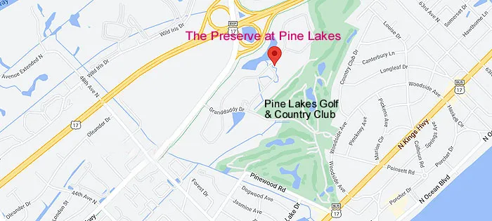 Map of the Preserve at Pine Lakes