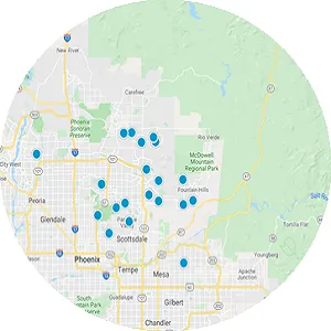 Interactive Map Search