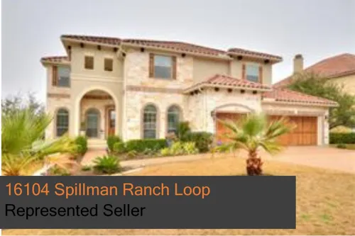 Sold in Falconhead: 16104 Spillman Ranch Loop, 78738