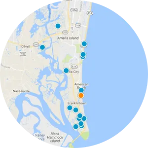 Interactive Map Search