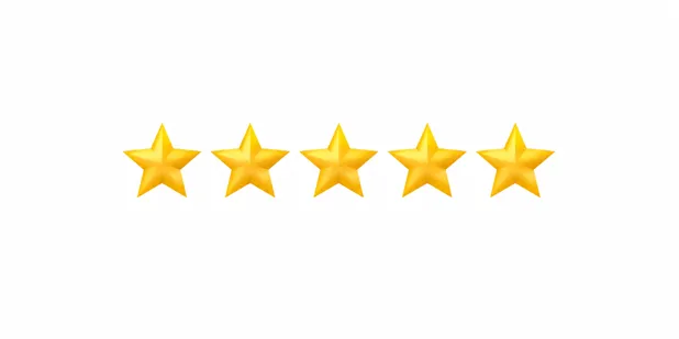 5-star client reviews