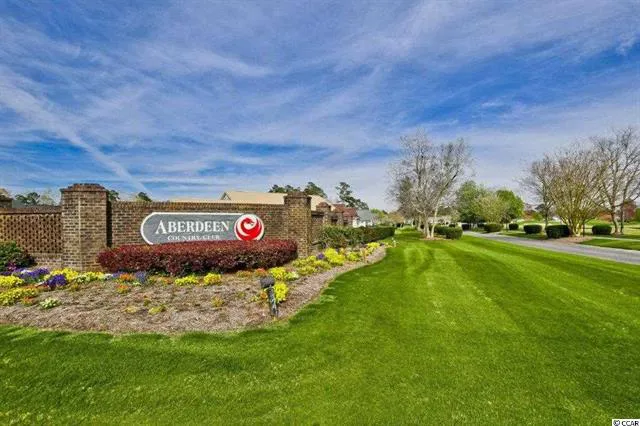 Aberdeen Country Club Neighborhood Entrance
