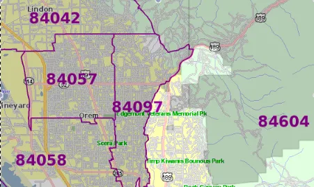 84057 Zip Code map