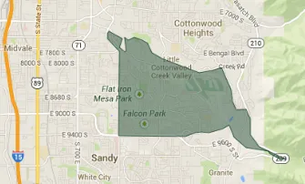 84093 zip code map