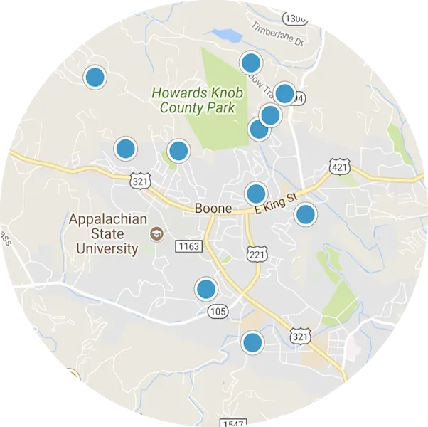 Interactive Map Search