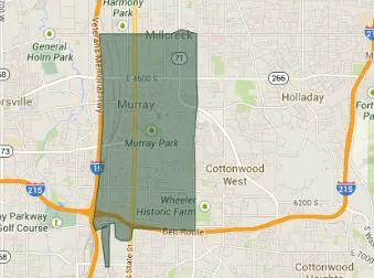 84107 zip code map