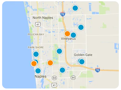 Interactive Map Search