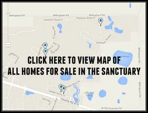 Map of Homes For Sale In The Sanctuary