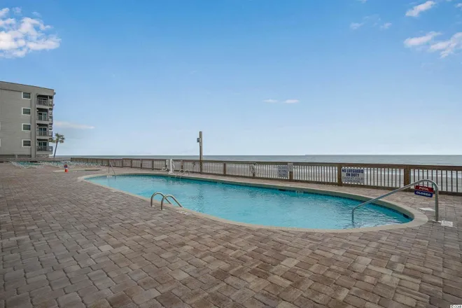 Royal Garden Outdoor Pool overlooking the ocean