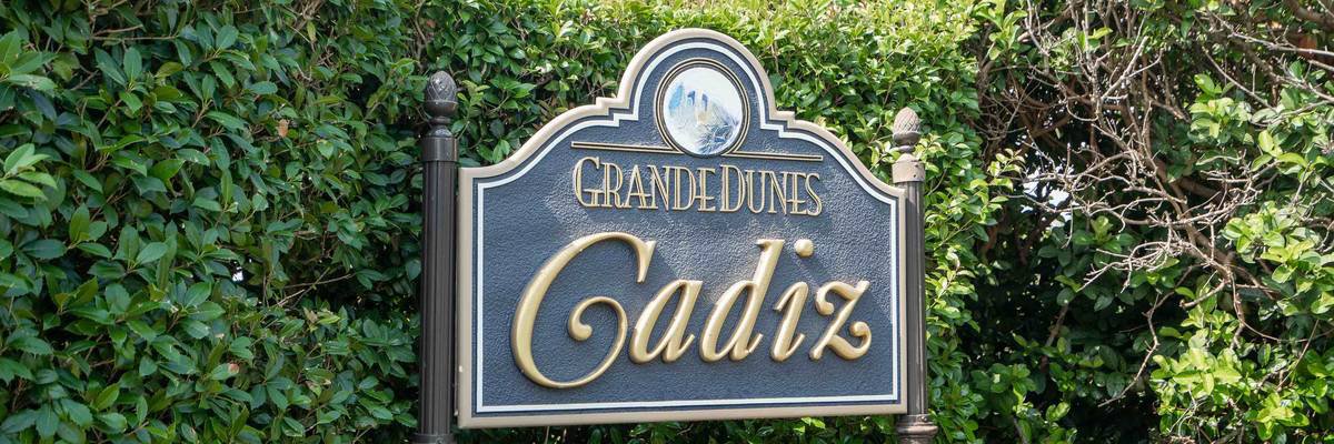 Cadiz Homes for Sale Grande Dunes Myrtle Beach