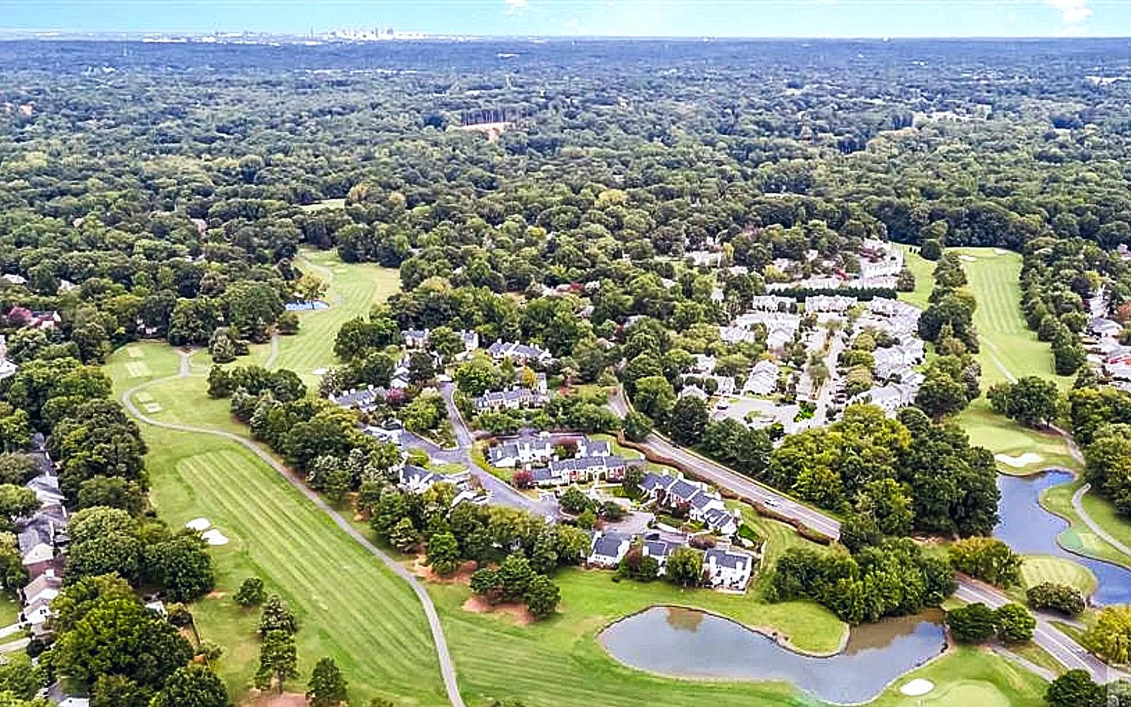 Raintree golf community and neighborhood in Charlotte North Carolina
