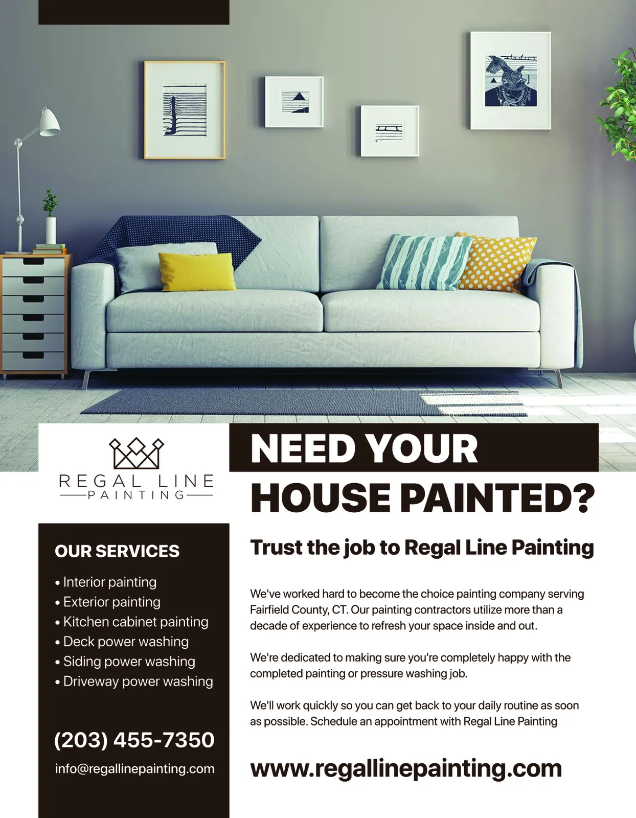 regal line painting