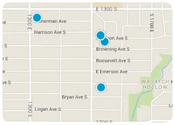 15th & 15th Map