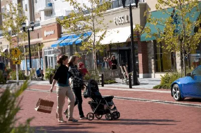Shopping and dining in The Market Common Myrtle Beach
