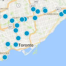 Interactive Map Search