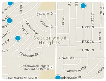 Cottonwood Heights Map