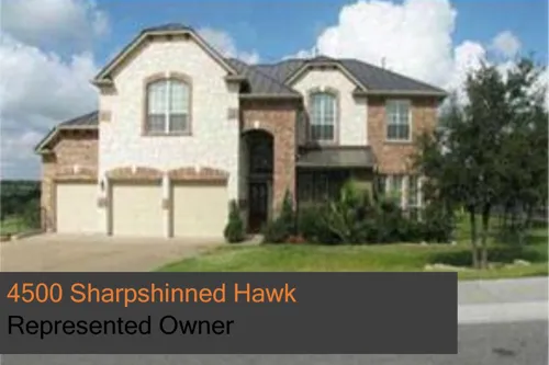 Sold in Falconhead: 4500 Sharpshinned Hawk Cv, 78738
