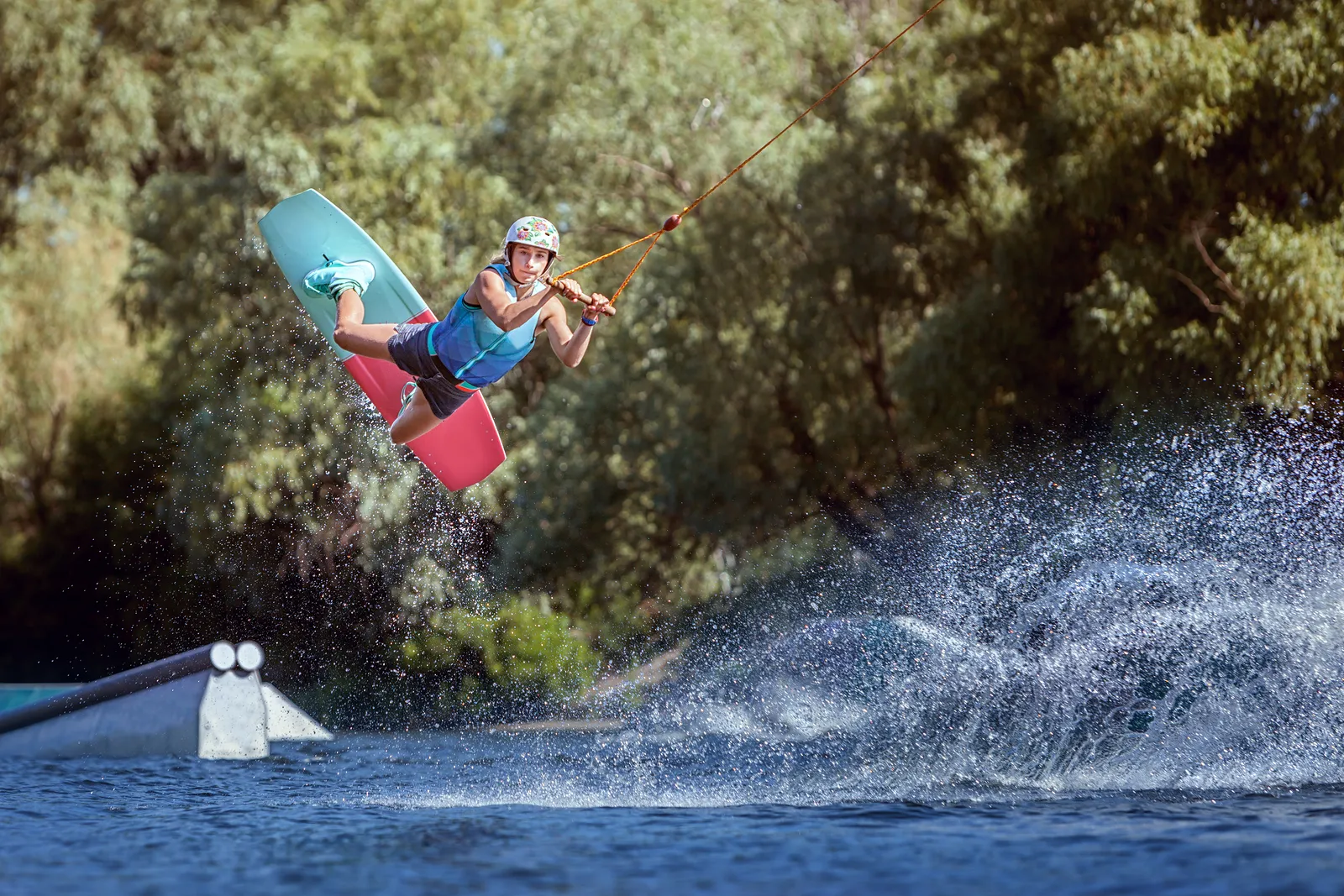 Water recreation on Lake Davidson in Davidson North Carolina