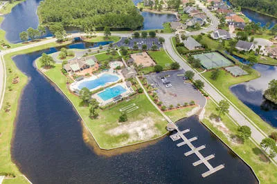 The amenity center at Plantation Lakes