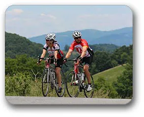 Alleghany County NC Biking in Mountains
