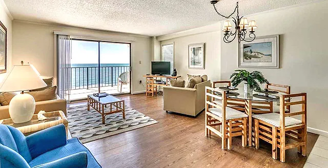 Interior of Tidemaster Resort Condo