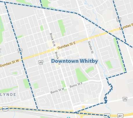 Port Whitby Map