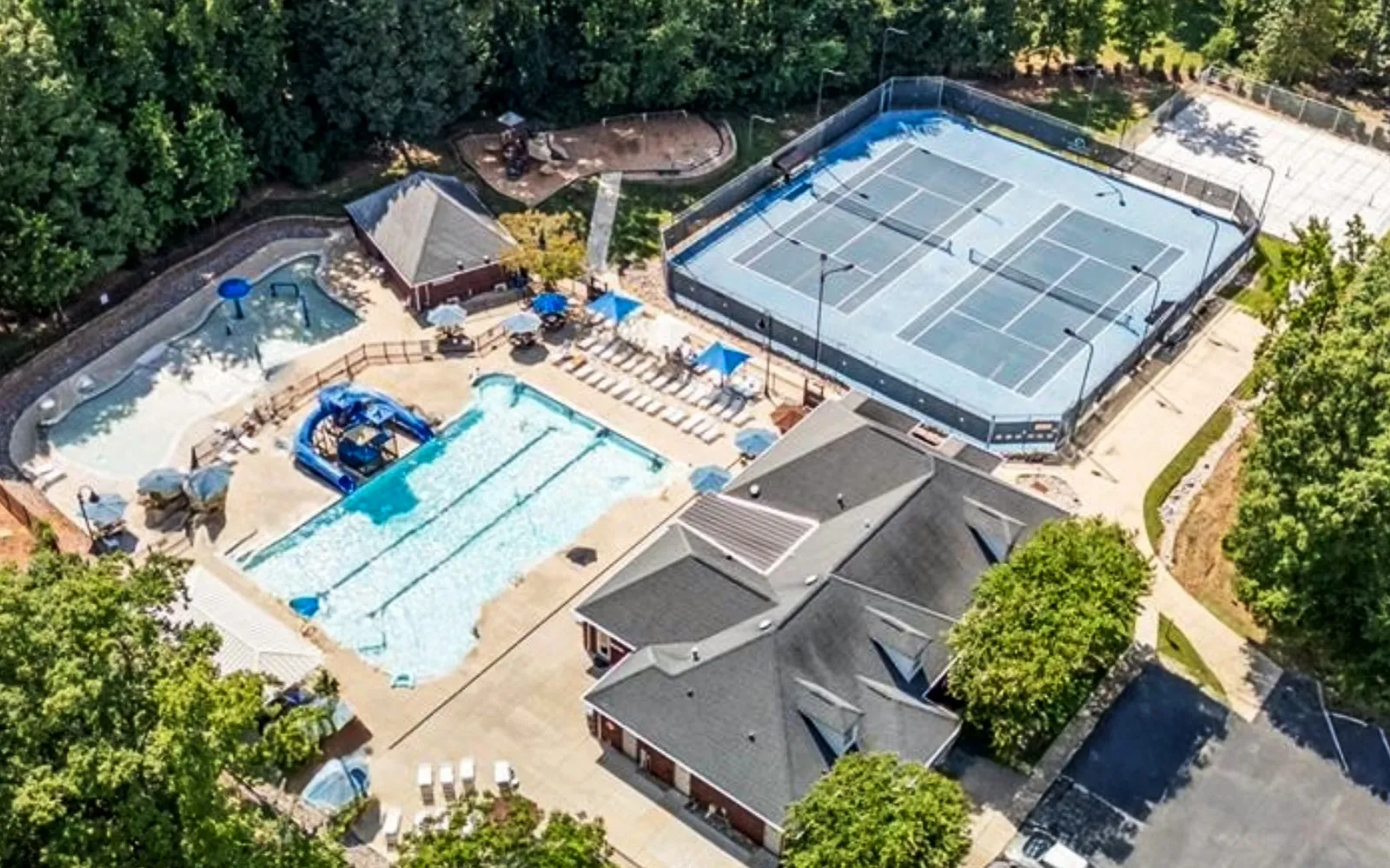Shannamara community amenity center near Matthews NC