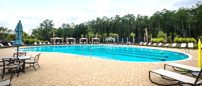 Pool at Cresswind Market Common