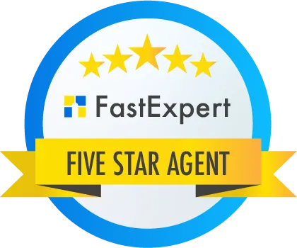 David Davis FastExpert Five Star Agent award, 2026
