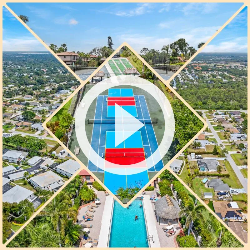 Hacienda Village townhomes in Bonita Springs, Florida