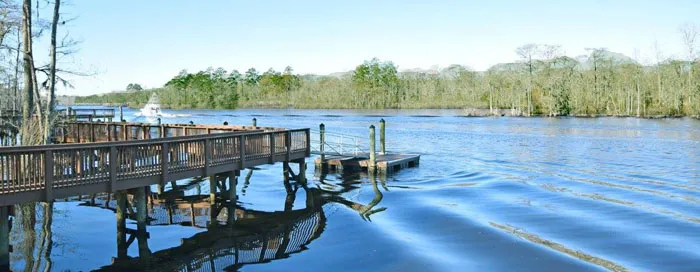 Cypress River Plantation Boat Dock