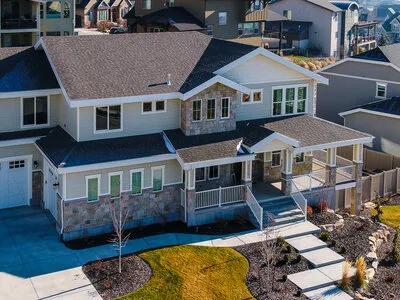 Eagle Summit neighborhood homes at Traverse Mountain