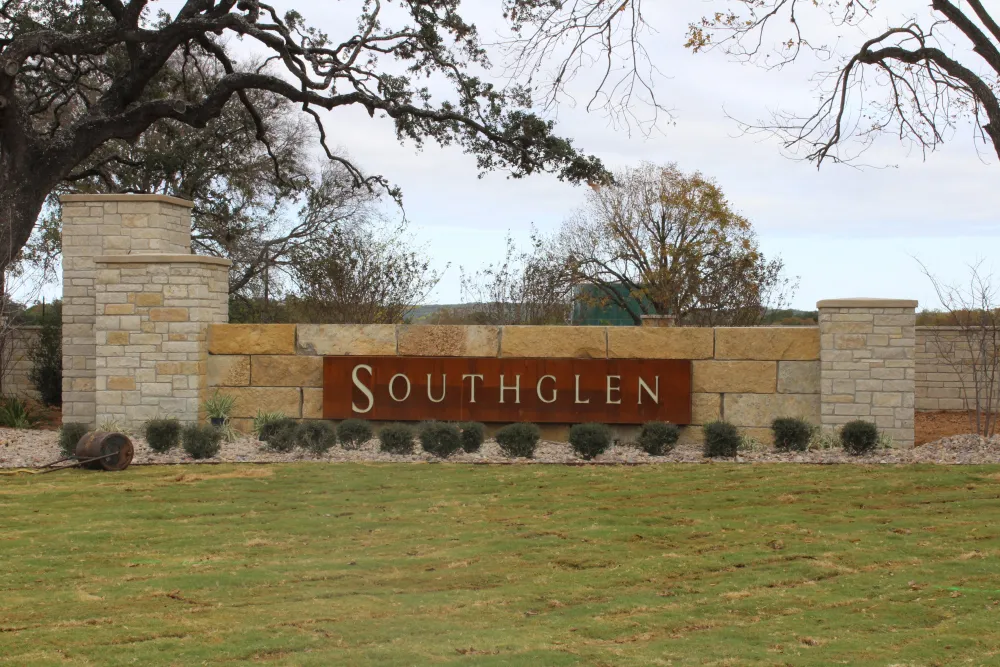 Homes in the Southglen neighborhood of Boerne, TX