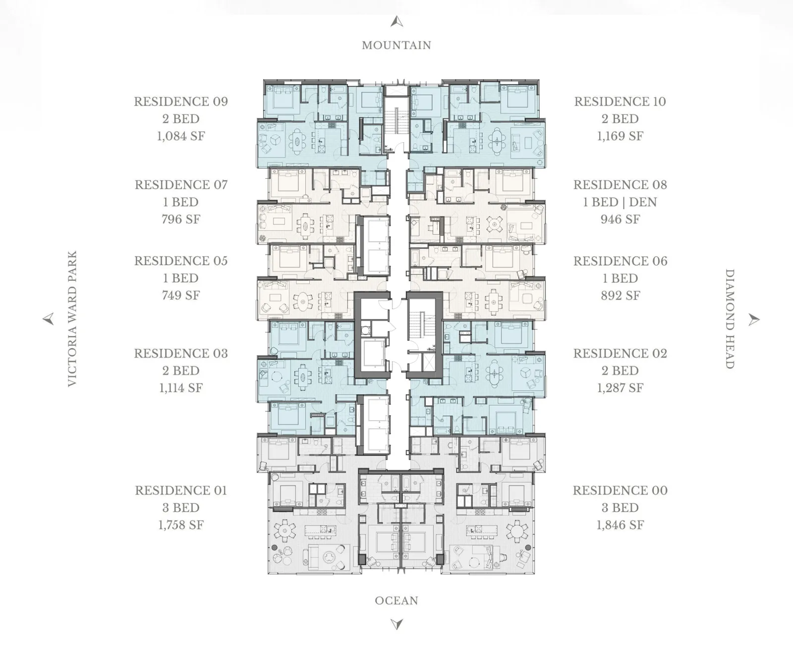 Victoria Place floor plate