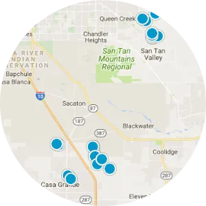 Interactive Map Search