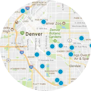 Interactive Map Search