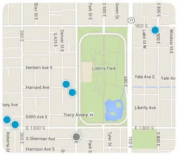 Liberty Park Map