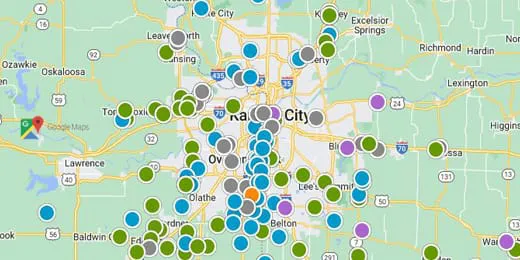 Kansas City Real Estate Map Search