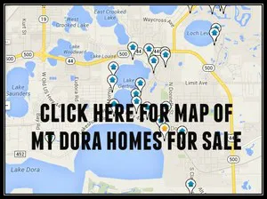 Map Of Mount Dora Homes For Sale