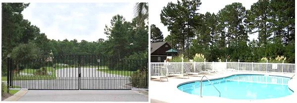 Gated Covington Lake homes