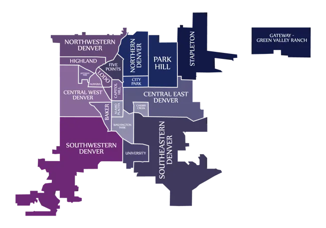 Denver Neighborhood Map