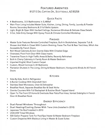 FeaturedAmenities