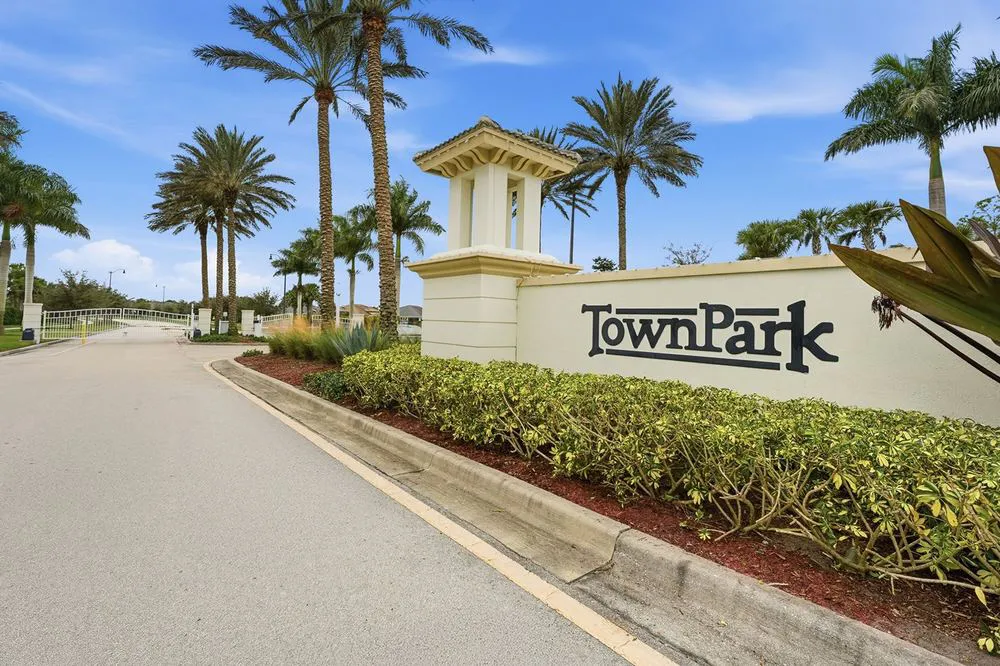 TownPark homes for sale - TownPark Port St Lucie entrance sign