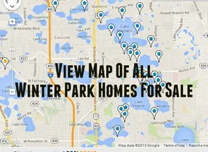 Winter Park Homes For Sale Map