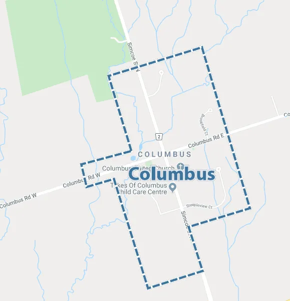Columbus Oshawa MAP